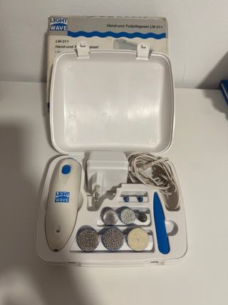 Set pedicura Light Wave LW-311 sin usar
