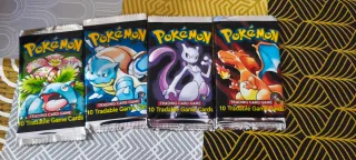 Sobres Pokémon 1ª Edición 1999 (NO ORIGINALES)