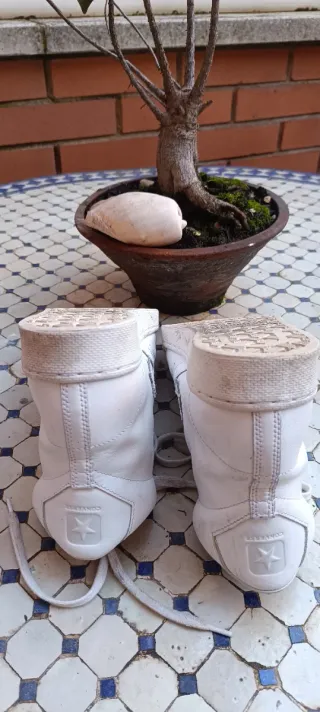 Converse Pro Leather Hi Talla 43 Blancas