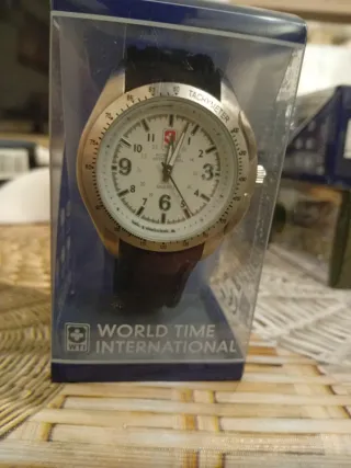 Reloj WTI Calgary World Time International