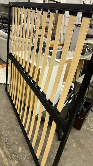 Letto matrimoniale con contenitore