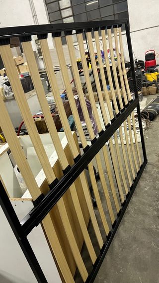 Letto matrimoniale con contenitore