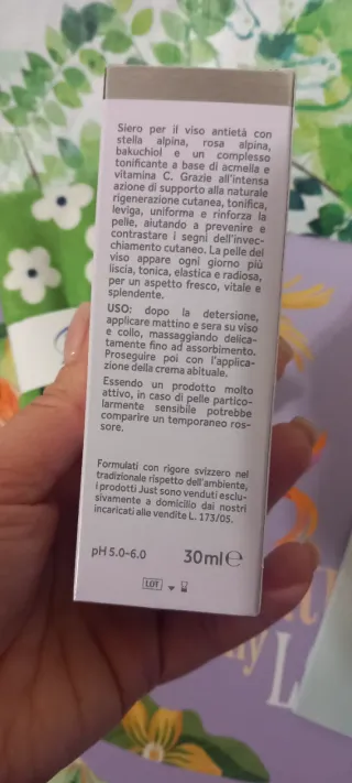 Siero Viso Just Infioré Ultra-Rigenerante
