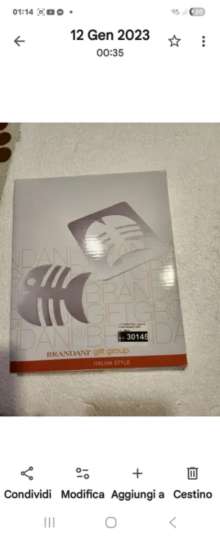 Sottopentola Brandani Acciaio Inox Pesce 2 in 1