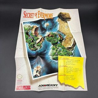 Secret of Evermore Super Nintendo Ntsc-Us