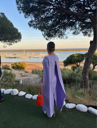 Vestido Malva Fiesta