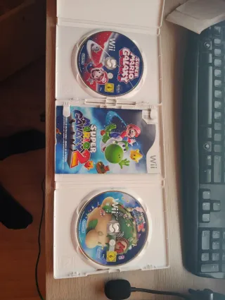 Super Mario Galaxy Wii 1 y 2