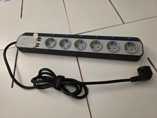 Regleta BESTEK 6 Tomas + 4 USB