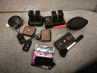 Equipo fotográfico completo Sony a6400,objetivos..