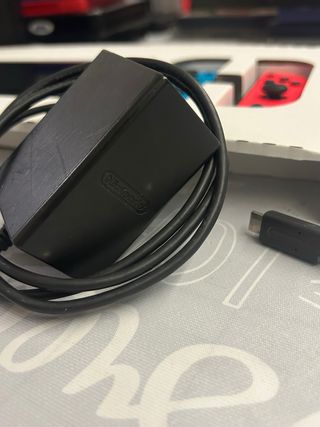 Nintendo Switch Azul y Naranja COMPLETA