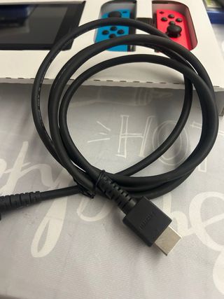 Nintendo Switch Azul y Naranja COMPLETA