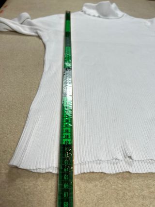 Jersey Ralph Lauren Cuello Alto Talla L Blanco