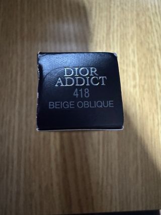 Rossetto Dior nero e argento
