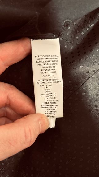 Traje Chaqueta y Pantalón Purificación García