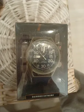 Reloj Calgary Cronógrafo Esfera Negra