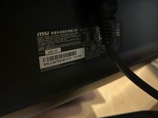 MSI Optix MAG272CQR Monitor 2K 165Hz