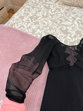 Vestido de fiesta negro
