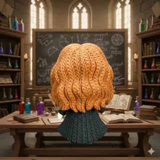 Hermione Granger estilo crochet