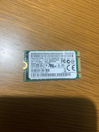 SSD SanDisk 16GB
