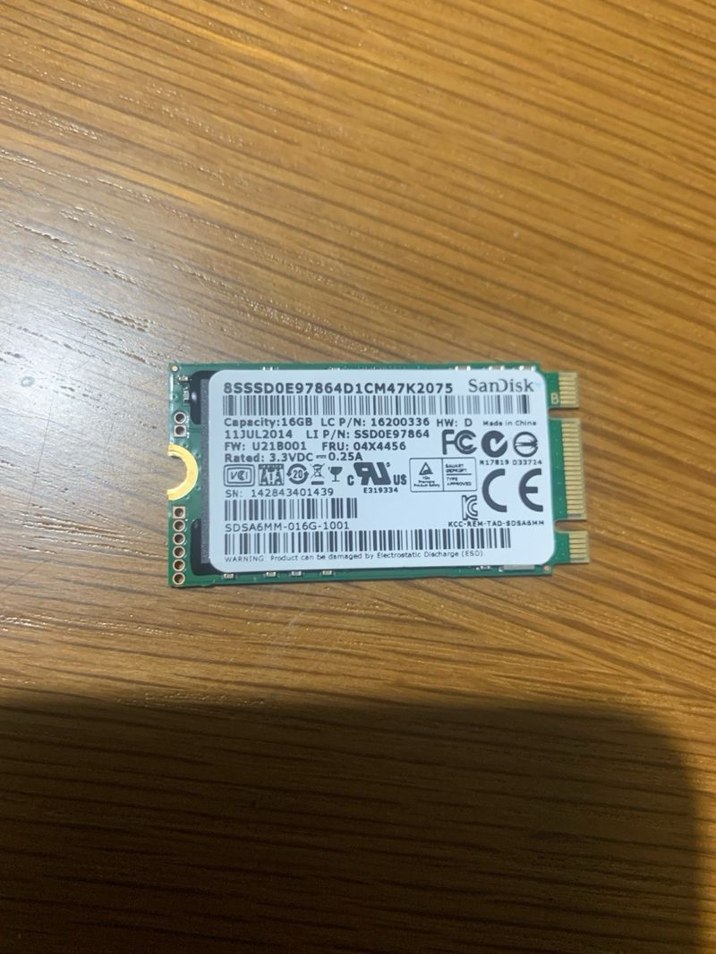 SSD SanDisk 16GB afbeelding 2