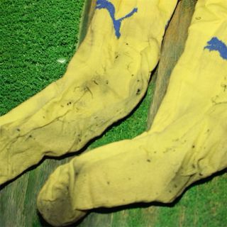 Medias de fútbol Puma Villarreal Amarillas