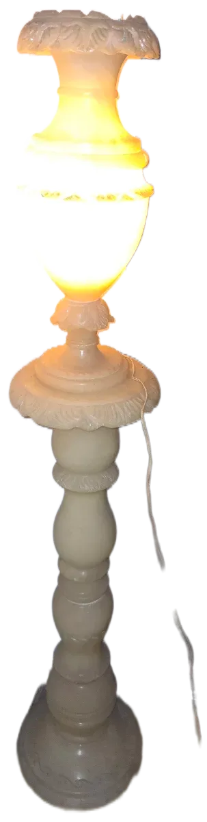 Spettacolare Lampada da Terra Vintage in Alabastro