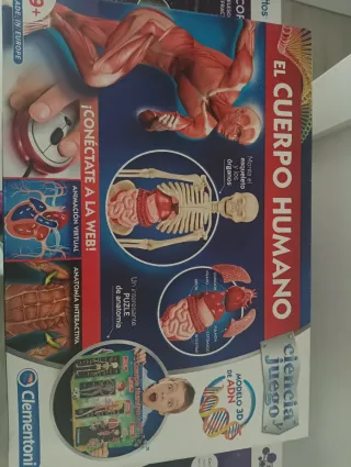 Juego Clementoni El Cuerpo Humano 3D