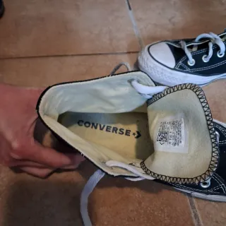 Converse All Star Hi Negras Talla 38