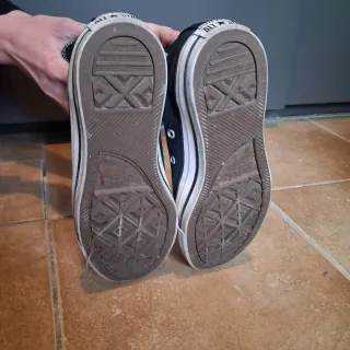 Converse All Star Hi Negras Talla 38