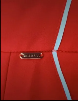 Pantaloni palazzo rossi eleganti