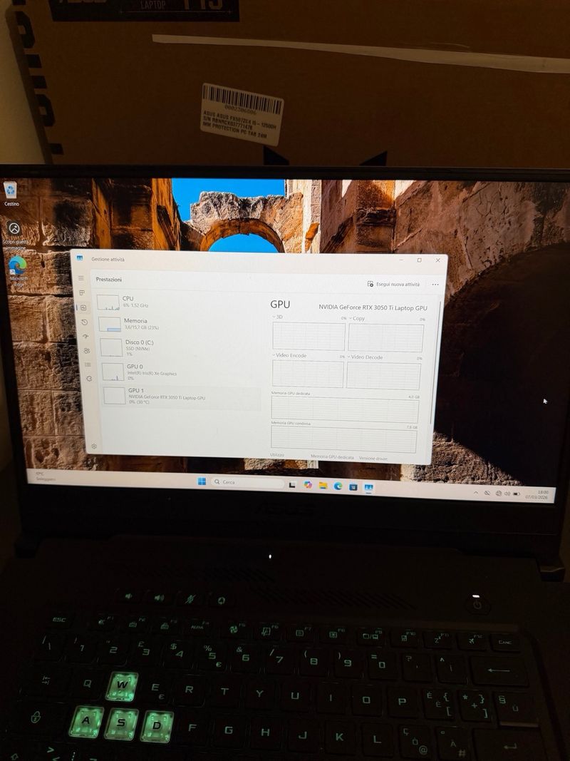 ASUS TUF Gaming F15 i7-11370H afbeelding 9