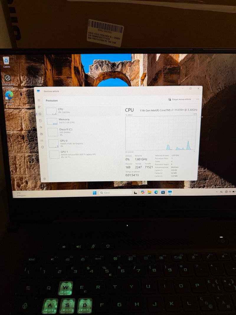 ASUS TUF Gaming F15 i7-11370H afbeelding 8