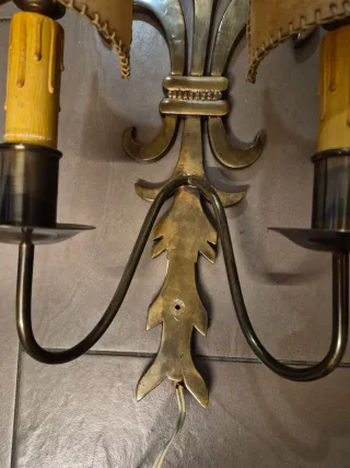 Lámparas de pared antiguas (Set de 2)