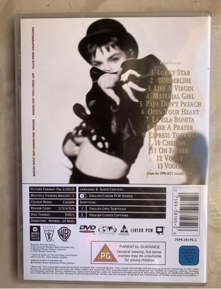 DVD Madonna The Ultimate Collection