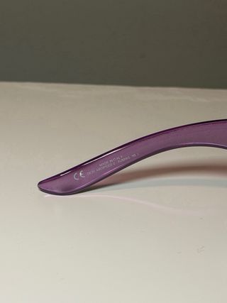 Gafas Dior Y2K Morado y Plateado