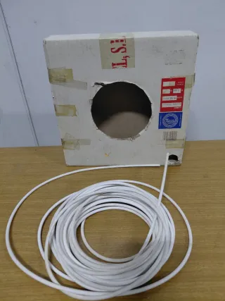 Rotolo a spirale per tende Gusanillo 4mm bianco