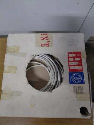 Rotolo a spirale per tende Gusanillo 4mm bianco