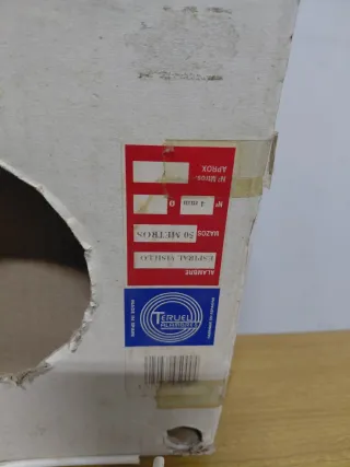 Rotolo a spirale per tende Gusanillo 4mm bianco