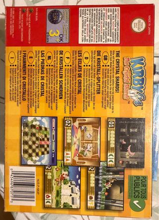 Pack 4 Juegos Kirby Nintendo Precintados coleccion