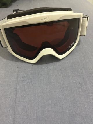 Gafas de esquí blancas
