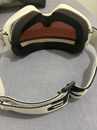 Gafas de esquí blancas