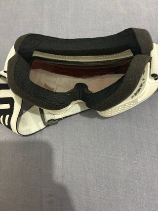 Gafas de esquí blancas