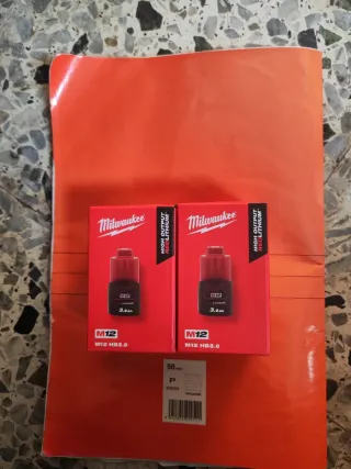 2 Baterías Milwaukee M12 HB3.0 REDLITHIUM