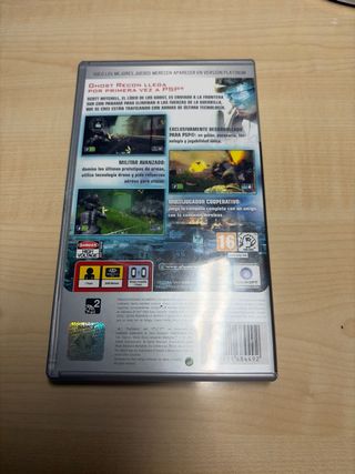 Juego PSP Ghost Recon 2 Advanced Warfighter