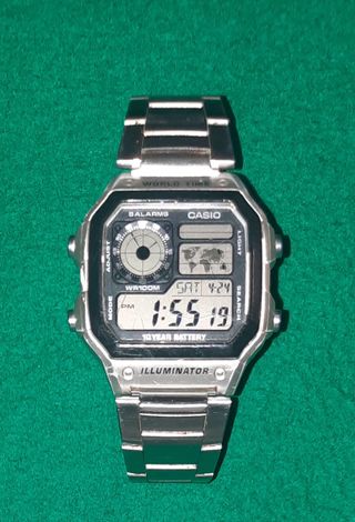 Reloj Casio World Time 3299