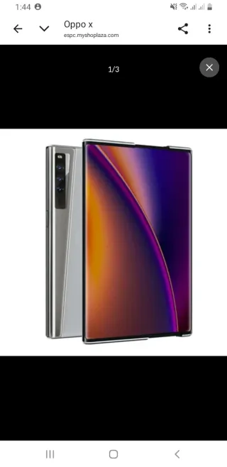 Oppo X Verde/Argento