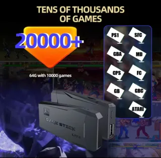 Consola Game Stick Lite 4K Inalámbrica