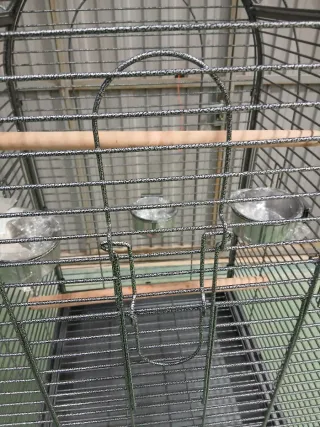 Jaula para loros grande