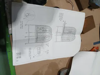 Jaula para loros grande