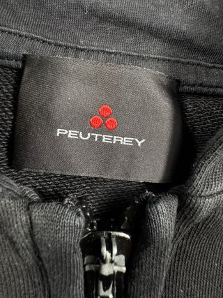 Sudadera Peuterey Negra Cremallera